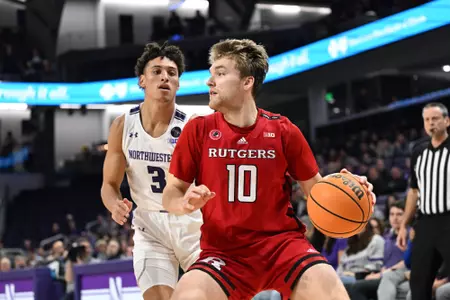 Rutgers men's basketball wins at Northwestern (Ben Solomon Photo)
