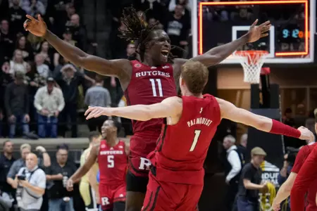 Rutgers men's basketball wins at No. 1 Purdue