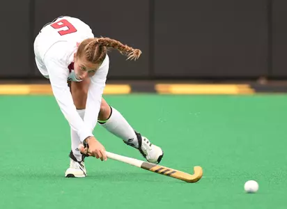 Field Hockey at Iowa on Friday, October 27, 2023. (Cliff Jette/Freelance)