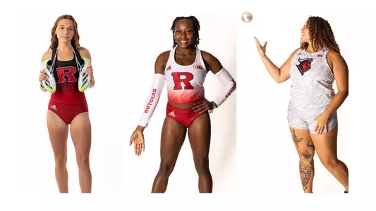 Alex Carlson, Claudine Smith and Jasmine Van Note set indoor school records