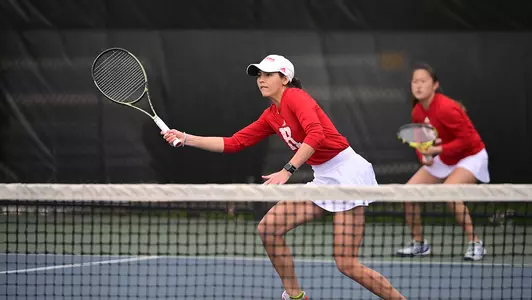 Mai Nguyen doubles vs. Illinois