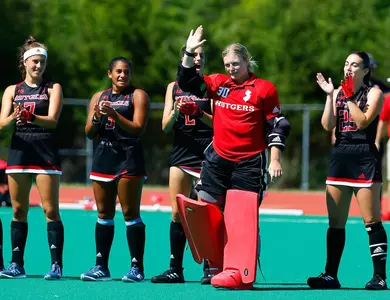Field Hockey Captains in this Picture: Sophia, Guillermina, Marique