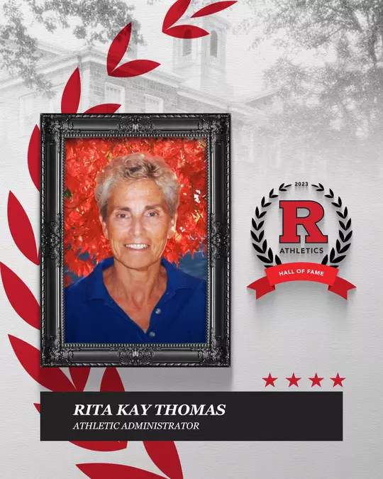 Rita Kay Thomas - 2023 Rutgers Athletics Hall of Fame