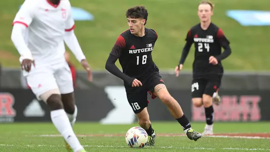 Jason Bouregy vs. Indiana. (Big Ten Tournament Championship)