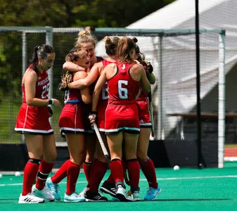 Field Hockey Celebrates a Goal