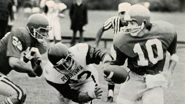 Lightweight football action shot