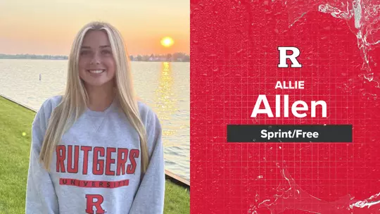 Allie Allen - Rutgers swimming & diving 2024-25 newcomer release