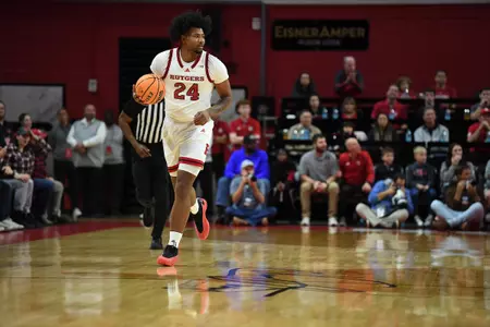 Rutgers defeated Saint Peter's 75-65 on Monday night.