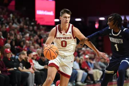 Rutgers Men's Basketball Defeats Monmouth