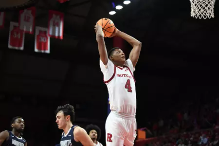 Rutgers Men's Basketball Defeats Monmouth