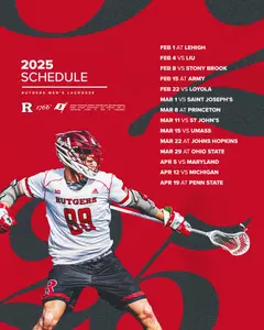 Mens Lacrosse Schedule Graphic