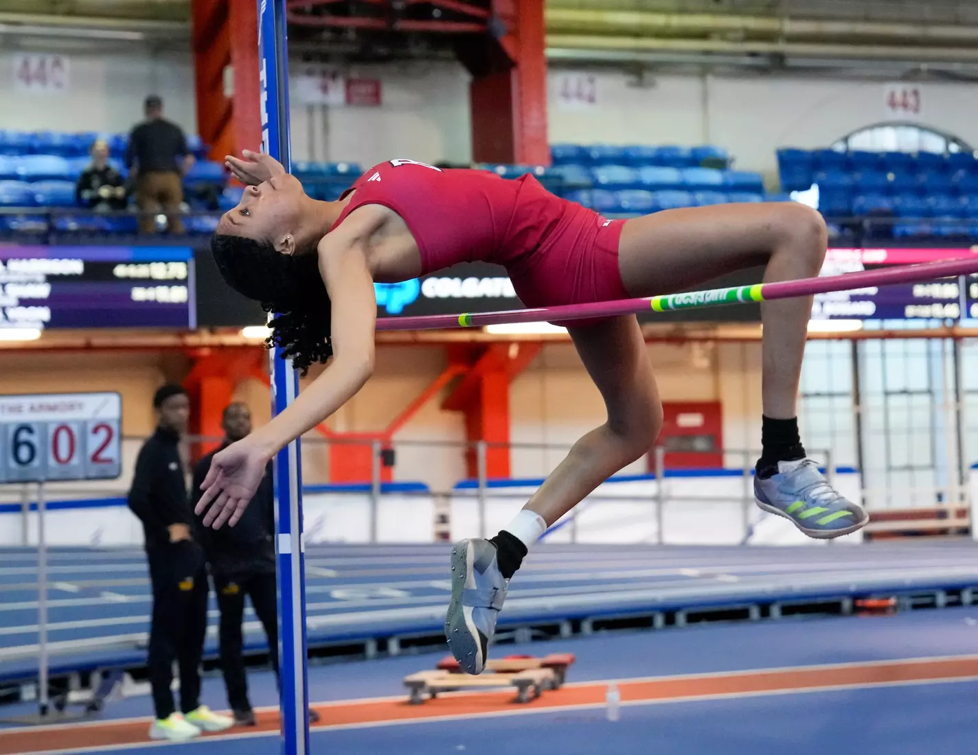 NEW YORK - DECEMBER 6: during the Rutgers Holiday Classic at Armory Track & Field Center on December 6, 2024 in New York, NY (Photo by Porter Binks)