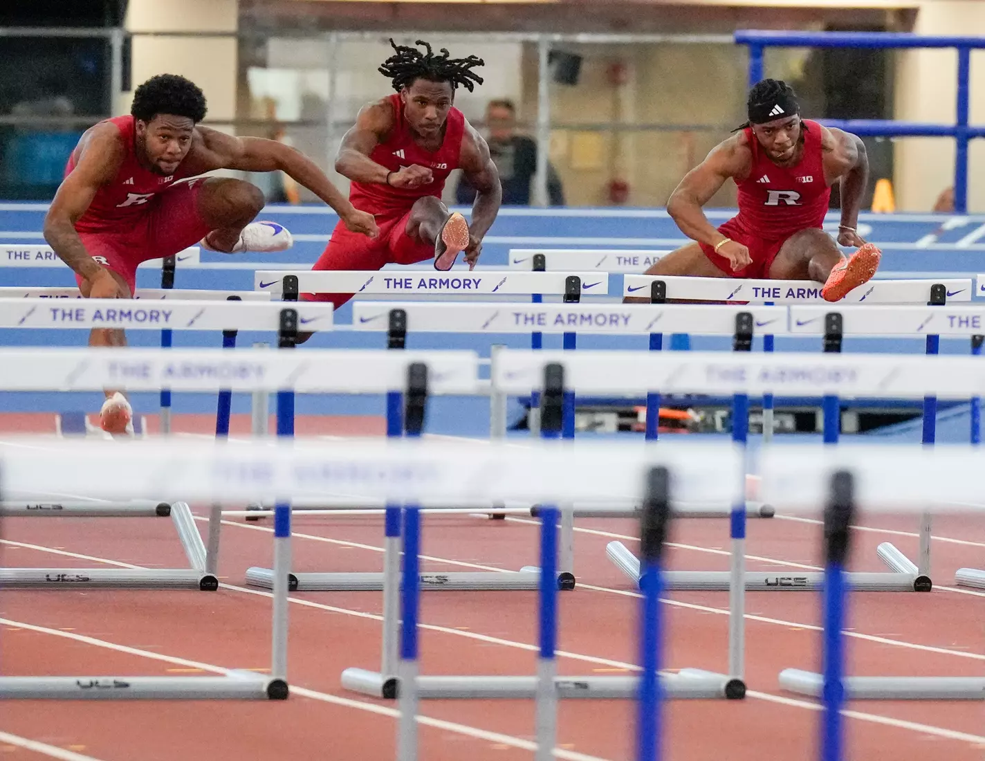 NEW YORK - DECEMBER 6: during the Rutgers Holiday Classic at Armory Track & Field Center on December 6, 2024 in New York, NY (Photo by Porter Binks)