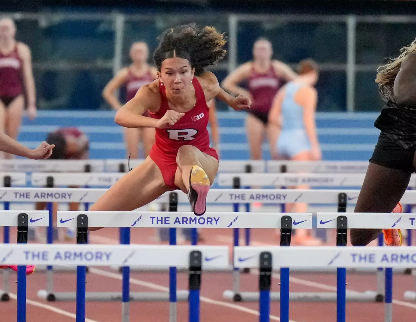 NEW YORK - DECEMBER 6: during the Rutgers Holiday Classic at Armory Track & Field Center on December 6, 2024 in New York, NY (Photo by Porter Binks)