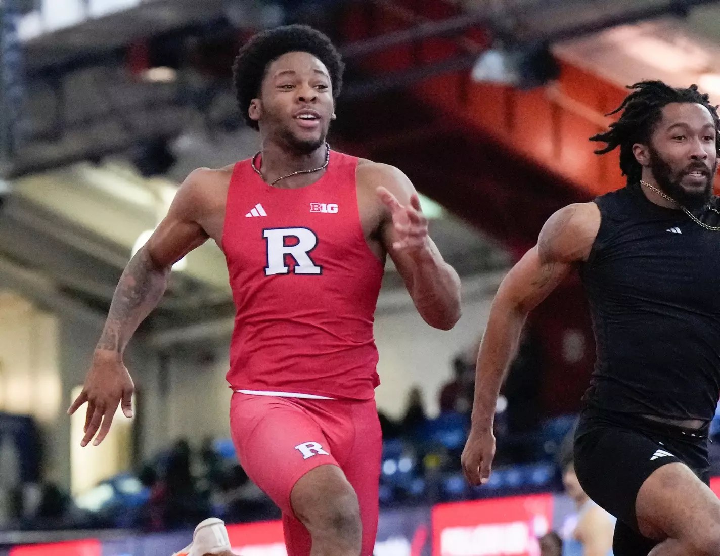 NEW YORK - DECEMBER 6: during the Rutgers Holiday Classic at Armory Track & Field Center on December 6, 2024 in New York, NY (Photo by Porter Binks)