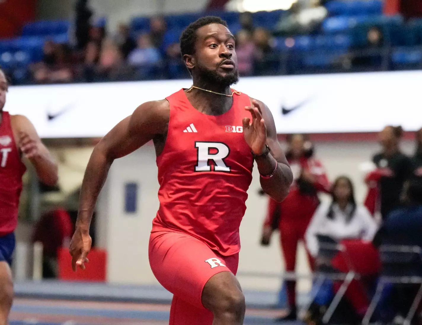 NEW YORK - DECEMBER 6: during the Rutgers Holiday Classic at Armory Track & Field Center on December 6, 2024 in New York, NY (Photo by Porter Binks)