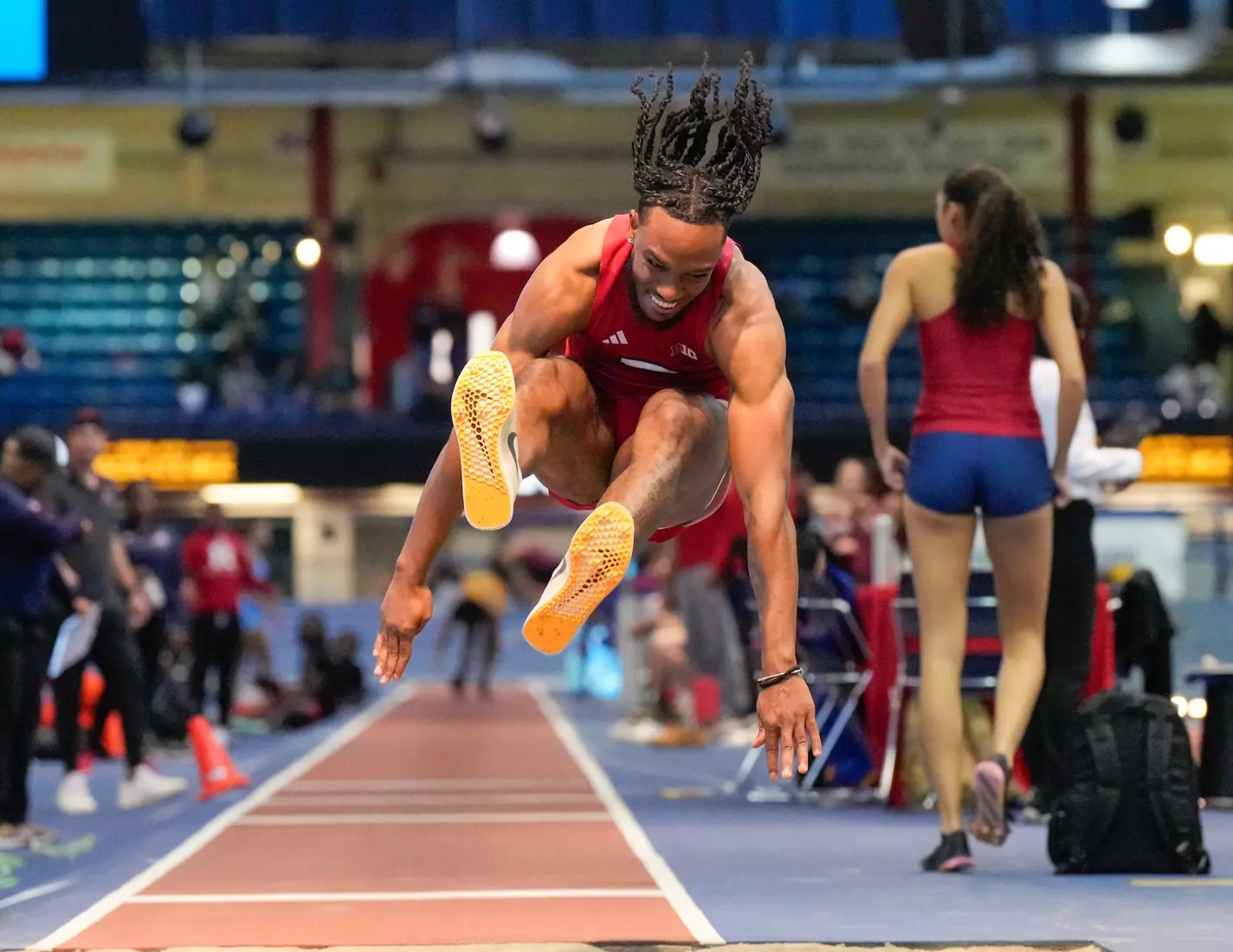 NEW YORK - DECEMBER 6: during the Rutgers Holiday Classic at Armory Track & Field Center on December 6, 2024 in New York, NY (Photo by Porter Binks)