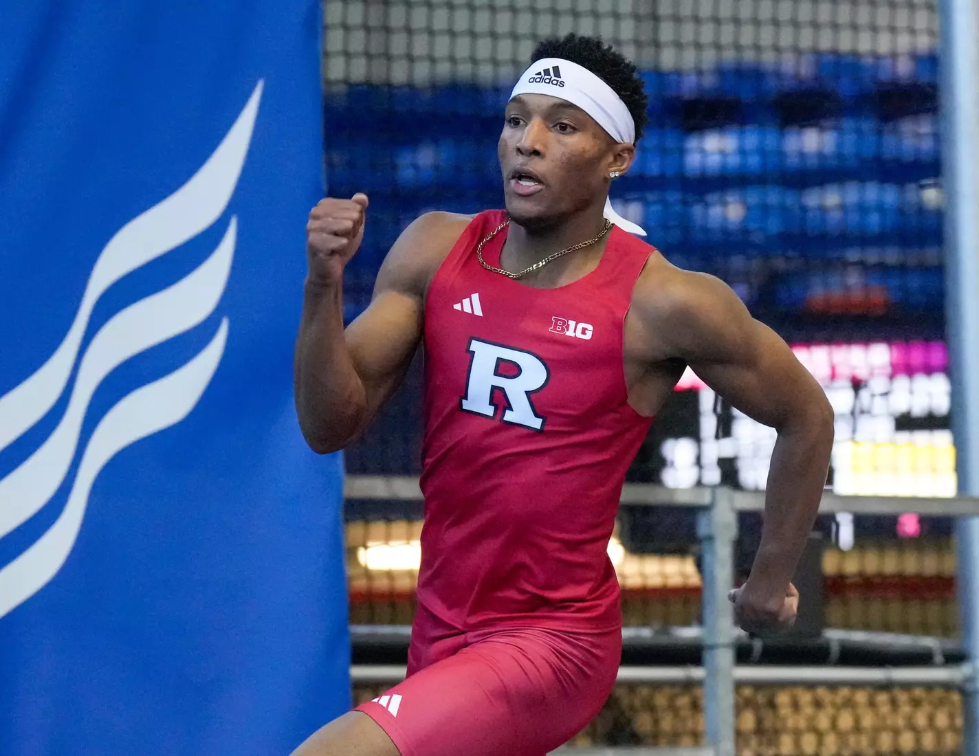 NEW YORK - DECEMBER 6: during the Rutgers Holiday Classic at Armory Track & Field Center on December 6, 2024 in New York, NY (Photo by Porter Binks)