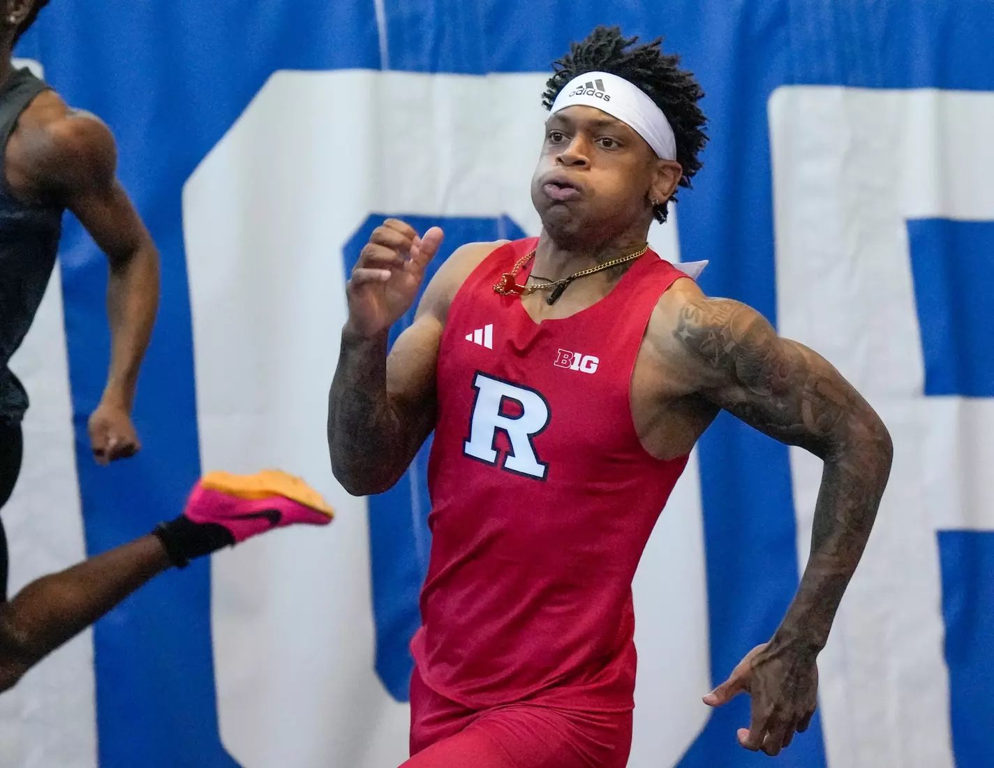 NEW YORK - DECEMBER 6: during the Rutgers Holiday Classic at Armory Track & Field Center on December 6, 2024 in New York, NY (Photo by Porter Binks)