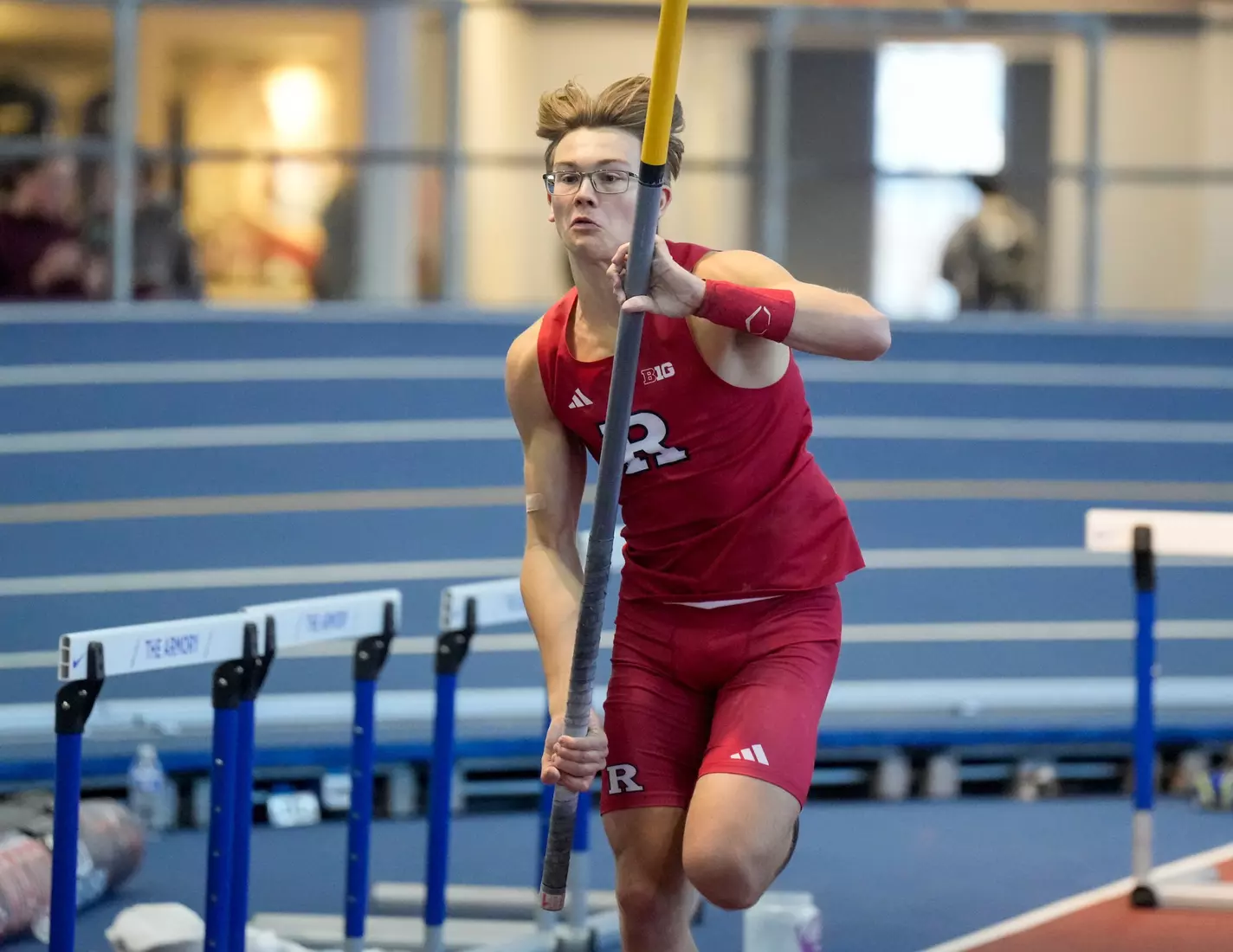 NEW YORK - DECEMBER 6: during the Rutgers Holiday Classic at Armory Track & Field Center on December 6, 2024 in New York, NY (Photo by Porter Binks)