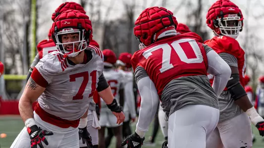 Aaron Lewis & Reggie Sutton at Spring Practice