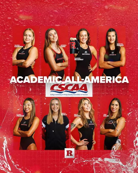 CSCAA Academic All-American Graphic