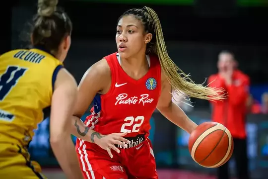 Arella Guirantes for Team Puerto Rico