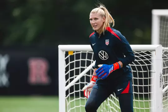 Casey Murphy Trains with USWNT