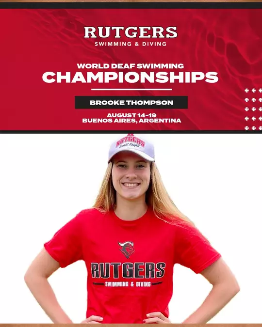 Brooke Thompson Deaf World Championships Grapich