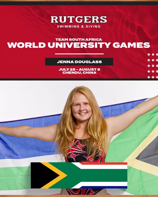 Jenna Douglass World University Games Graphic