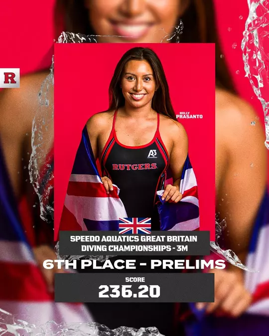 Holly Prasanto Great Britain National Championships Grapic