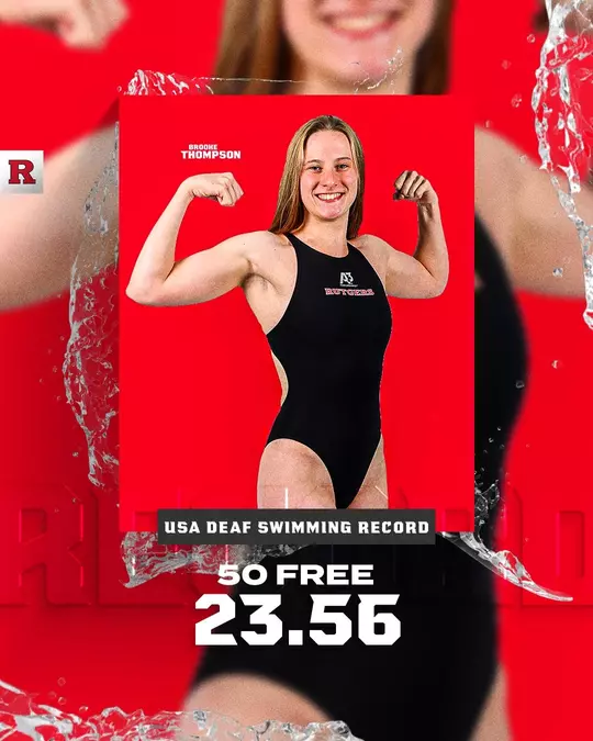 Brooke Thompson World Deaf Record Graphic