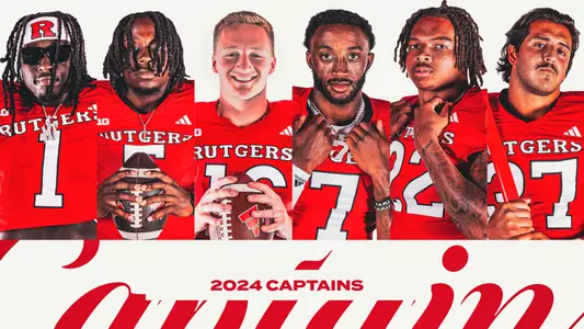 2024 Rutgers Football Captains