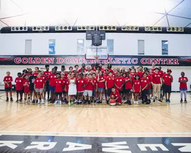 Rutgers men's and women's basketball partnered with Prudential for a Youth Clinic in Newark at served over 60 youth and support name, image and likeness.