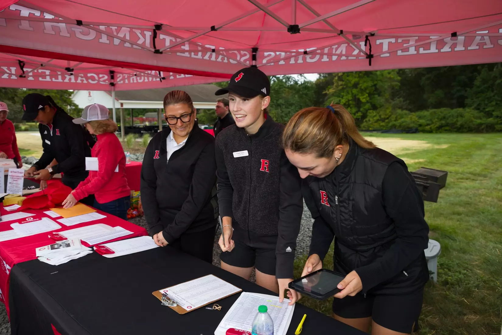 Rutgers Women's Golf Unger-DeBlasio Cup, Rutgers Golf Course, Piscataway, NJ. 09/06/2024 Photo by Steve Hockstein/HarvardStudio.com