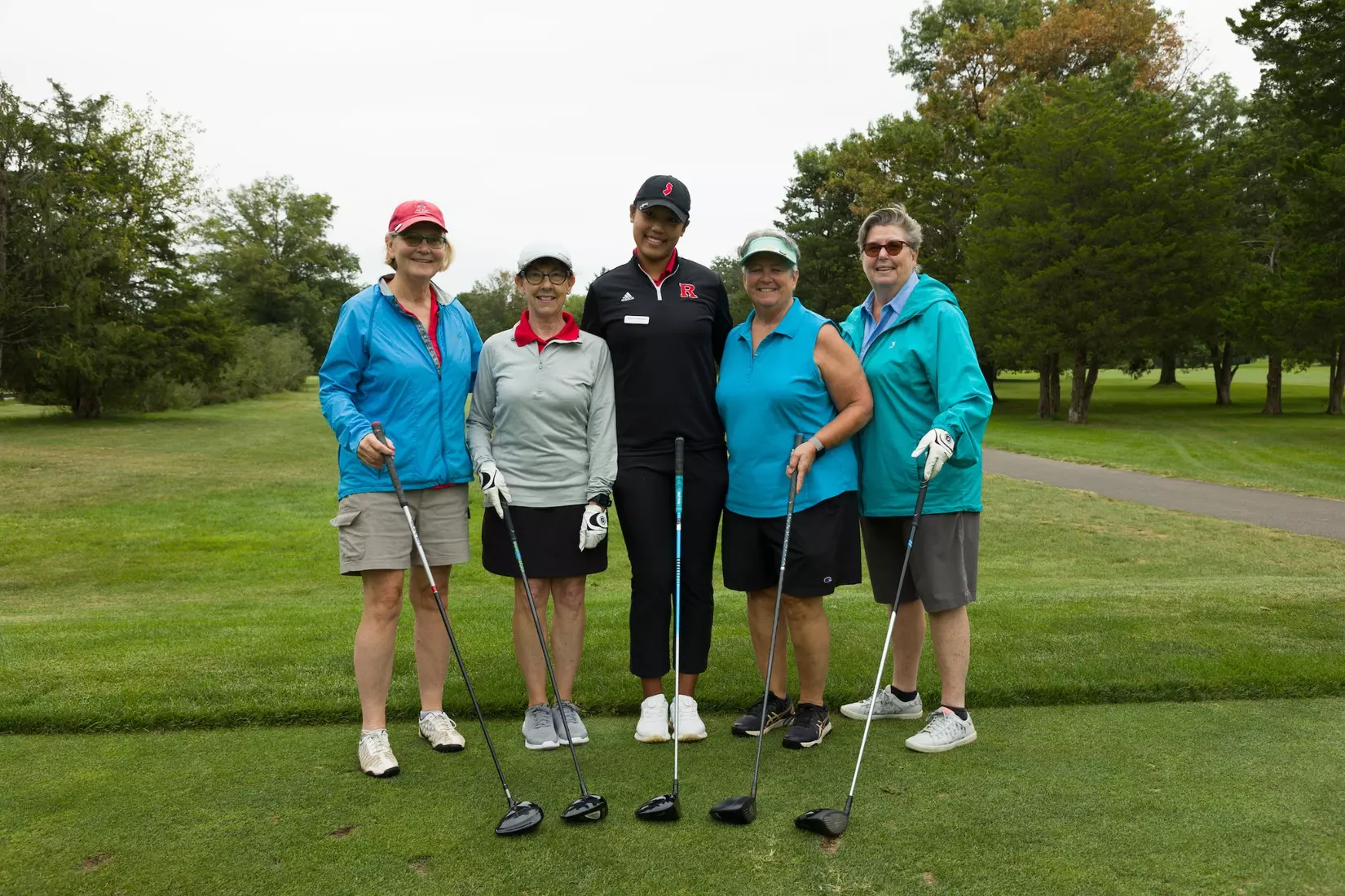 Rutgers Women's Golf Unger-DeBlasio Cup, Rutgers Golf Course, Piscataway, NJ. 09/06/2024 Photo by Steve Hockstein/HarvardStudio.com