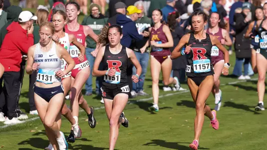 2025 Rutgers Cross Country at the Big Ten Championships at Forest Acres East Golf Course in East Lansing, MI on October 31, 2025.