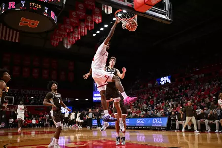 View game action images as men's basketball takes on Lehigh.
