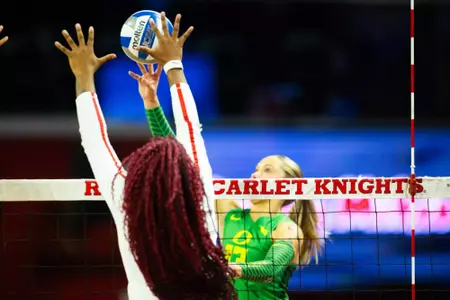Rutgers Volleyball vs. Oregon