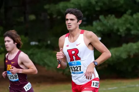 2025 Rutgers Cross Country at the Big Ten Championships at Forest Acres East Golf Course in East Lansing, MI on October 31, 2025.