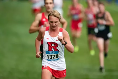 2025 Rutgers Cross Country at the Big Ten Championships at Forest Acres East Golf Course in East Lansing, MI on October 31, 2025.