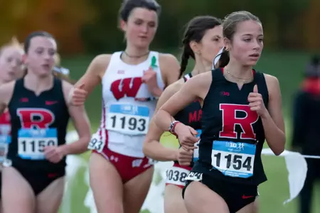 2025 Rutgers Cross Country at the Big Ten Championships at Forest Acres East Golf Course in East Lansing, MI on October 31, 2025.
