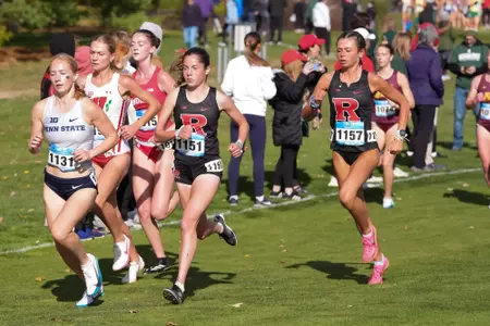 2025 Rutgers Cross Country at the Big Ten Championships at Forest Acres East Golf Course in East Lansing, MI on October 31, 2025.