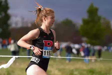 2025 Rutgers Cross Country at the Big Ten Championships at Forest Acres East Golf Course in East Lansing, MI on October 31, 2025.