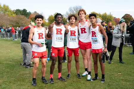 2025 Rutgers Cross Country at the Big Ten Championships at Forest Acres East Golf Course in East Lansing, MI on October 31, 2025.