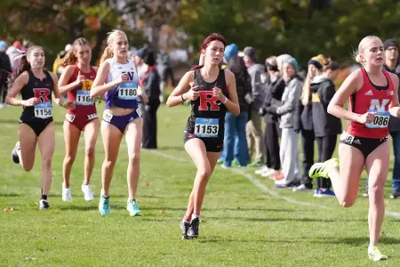 2025 Rutgers Cross Country at the Big Ten Championships at Forest Acres East Golf Course in East Lansing, MI on October 31, 2025.