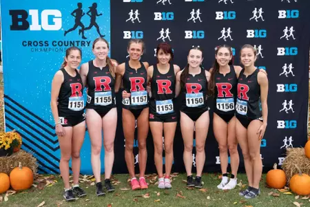 2025 Rutgers Cross Country at the Big Ten Championships at Forest Acres East Golf Course in East Lansing, MI on October 31, 2025.