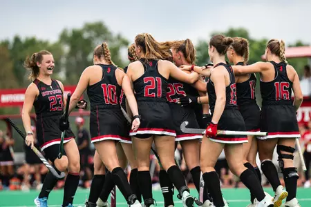 Field Hockey Team Shot