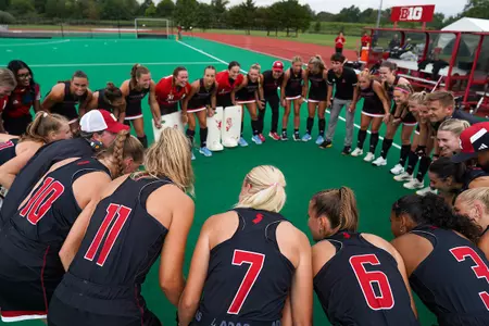 Field Hockey Team Huddle