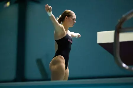 Zone A 3M Champion Katerina Hoffman on 3M at the Rutgers Aquatics Center